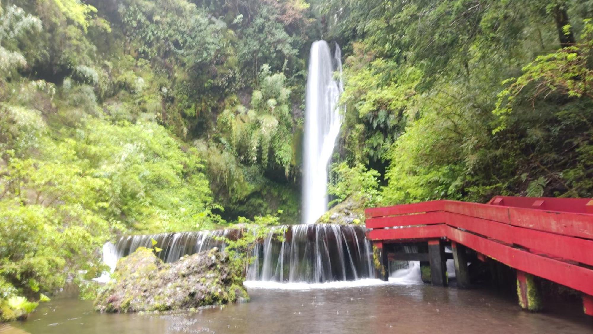 Hotel Enjoy Pucon Exterior photo The fountain at the entrance of the park